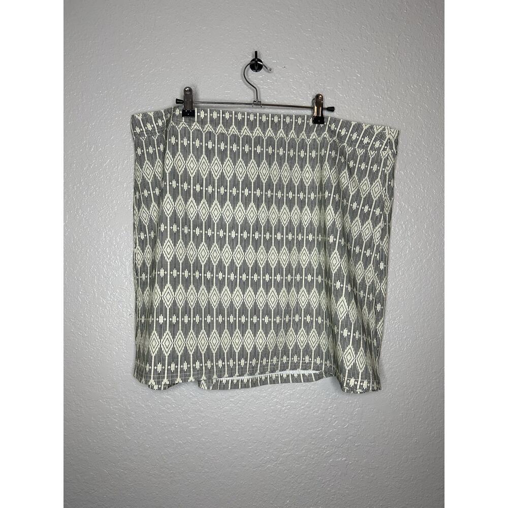 Ripskirt Hawaii Black Tan Ikat Wrap Skirt Beach Pool Women's Size XXLarge
